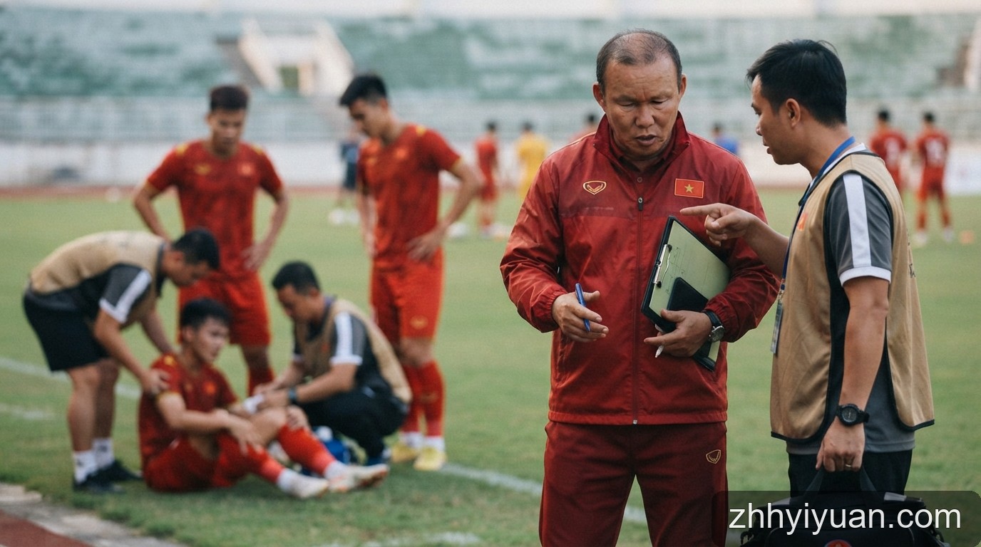 ĐT Việt Nam hội quân: HLV Kim Sang-sik đối mặt 'bão' chấn thương trước thềm FIFA ASEAN Cup 2026 - 2